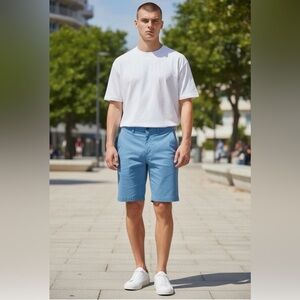 Travis Mathew Men’s Shorts Athletic Blue Size 33